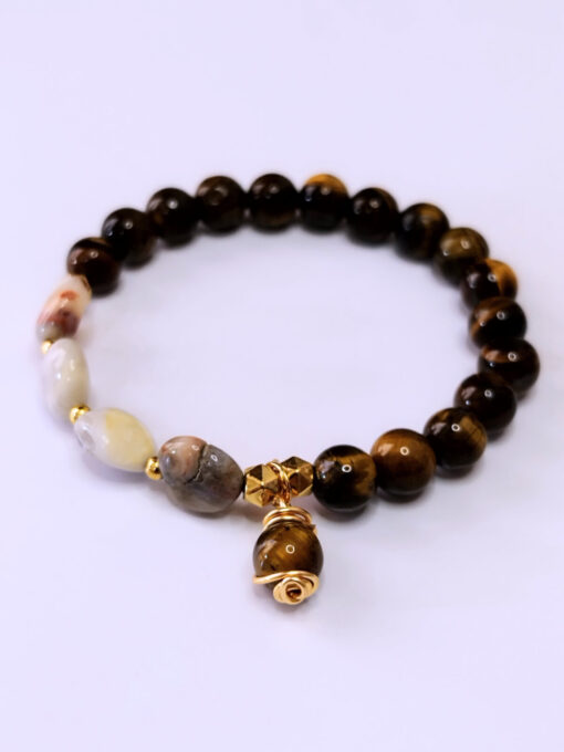 PULSERA OJO DE TIGRE - GLORIA NOREÑA