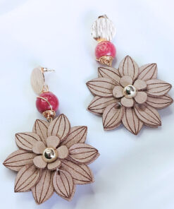ARETES FLORES - GLORIA NOREÑA
