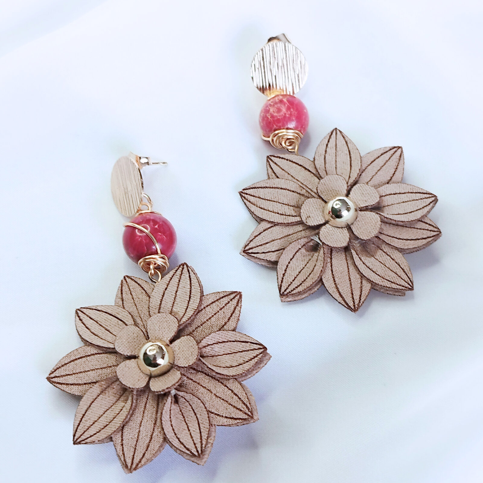 ARETES FLORES - GLORIA NOREÑA