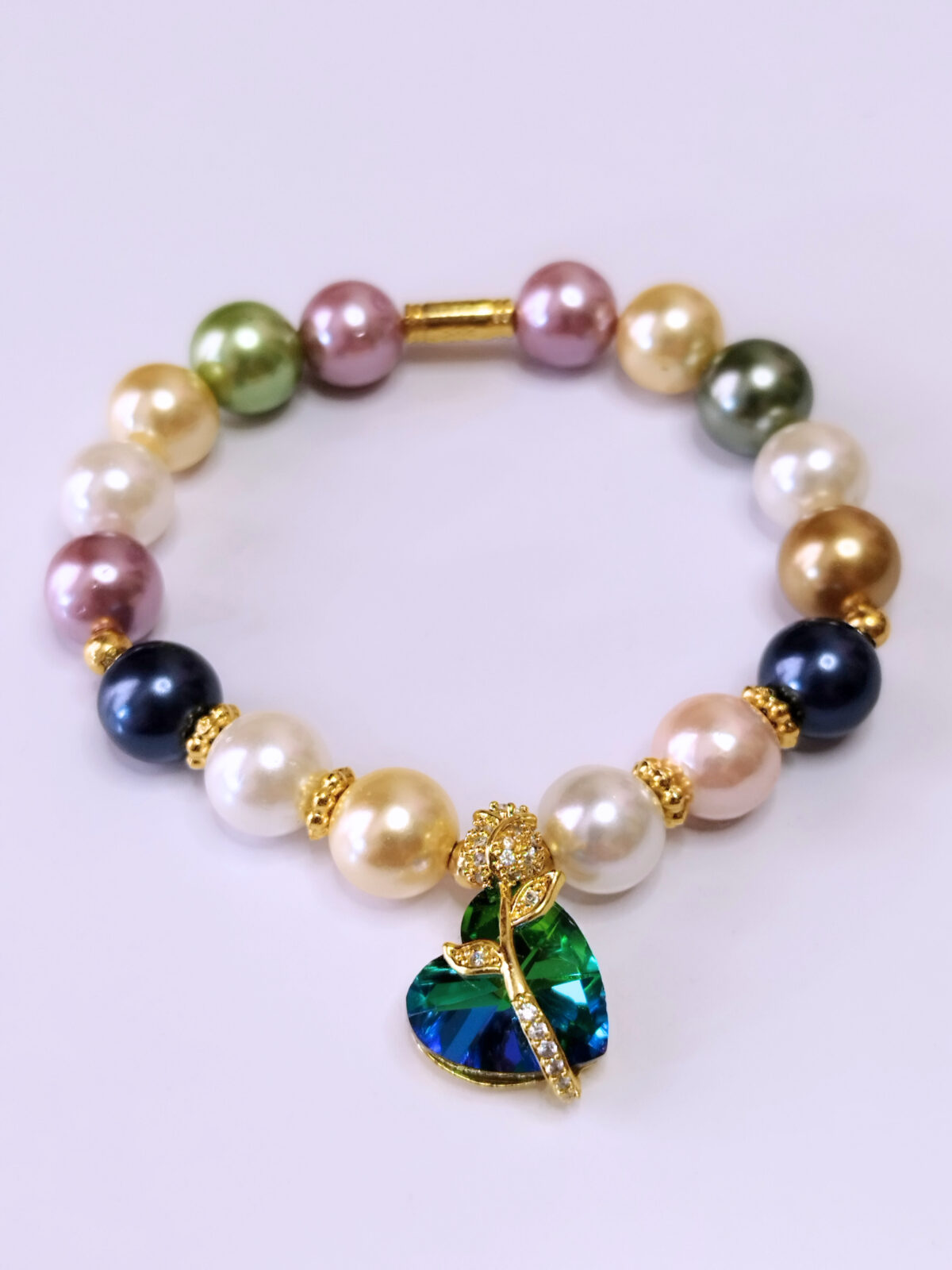 PULSERA CORAZON - GLORIA NOREÑA