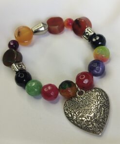 PULSERA CORAZON - GLORIA NOREÑA