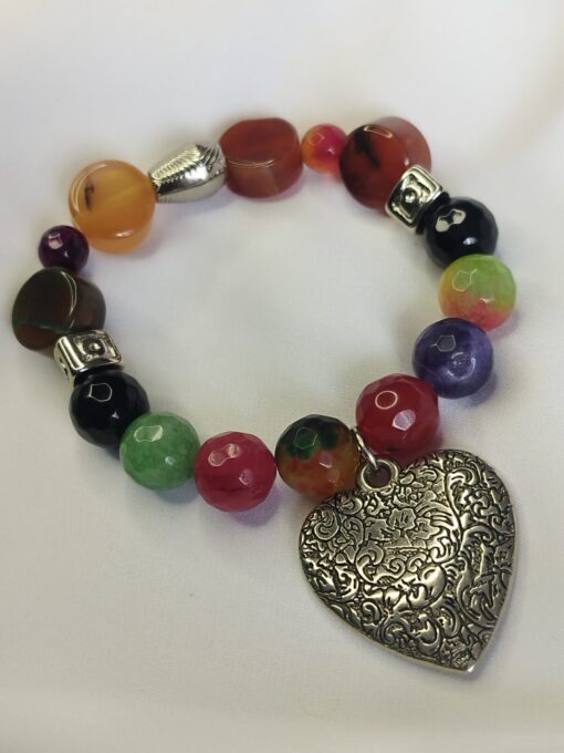 PULSERA CORAZON - GLORIA NOREÑA