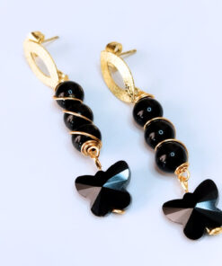 ARETES NEGROS - GLORIA NOREÑA